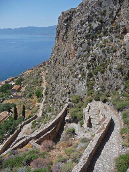 472_Monemvasia_stairs_down_from_fortress