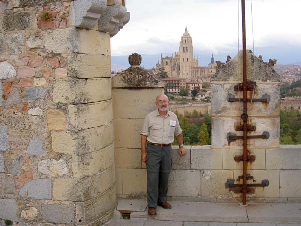 131_me on top of Alcazar in Segovia